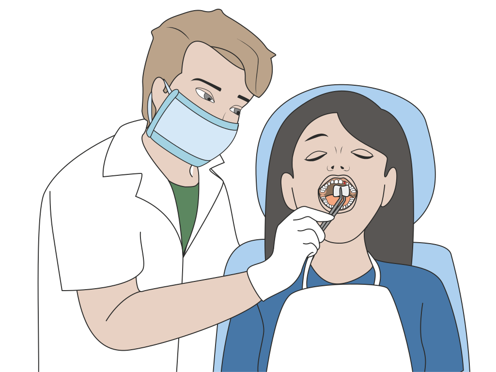 Rever De Se Faire Arracher Une Dent Bandes dessinées et dessins de santé