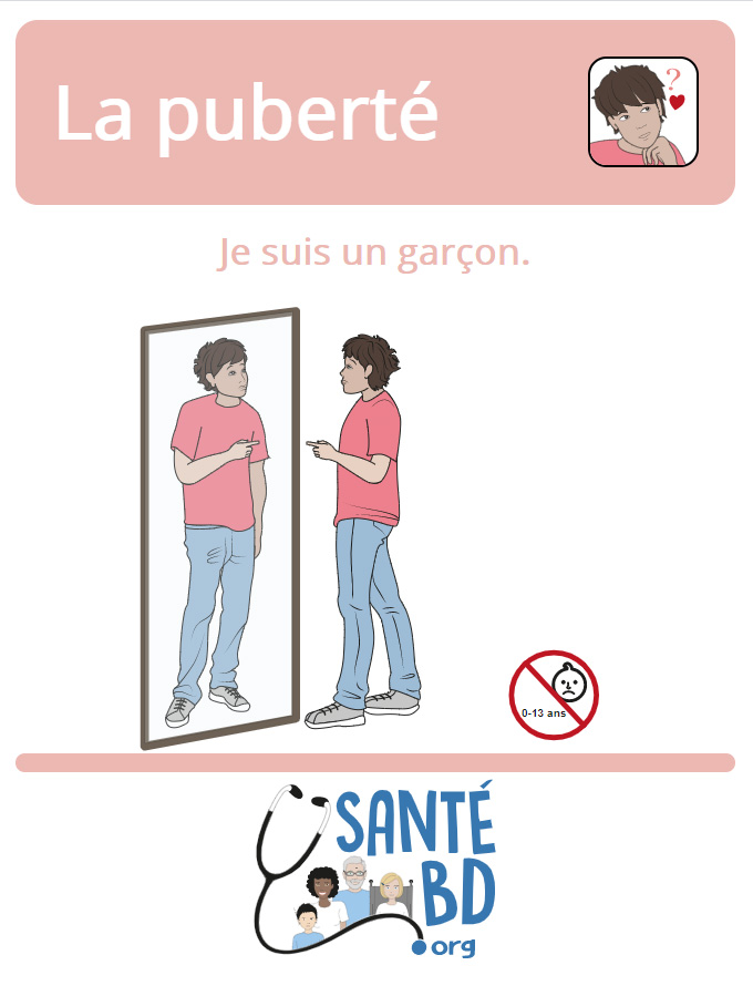 La Puberte Je Suis Un Garcon Sexualite Contraception Bandes Dessinees Et Dessins De Sante