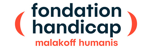 Logo de la fondation handicap malakoff humanis